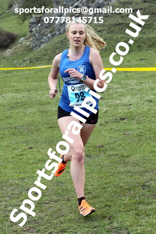 Masters men 2021 NECAA Cross Country Relays, Thornley Farm, Peterlee, Saturday, April 10th. Photo: David T. Hewitson/Sports for All Pics